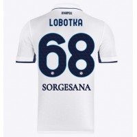 Fotballdrakt Herre SSC Napoli Stanislav Lobotka #68 Bortedrakt 2024-25 Kortermet